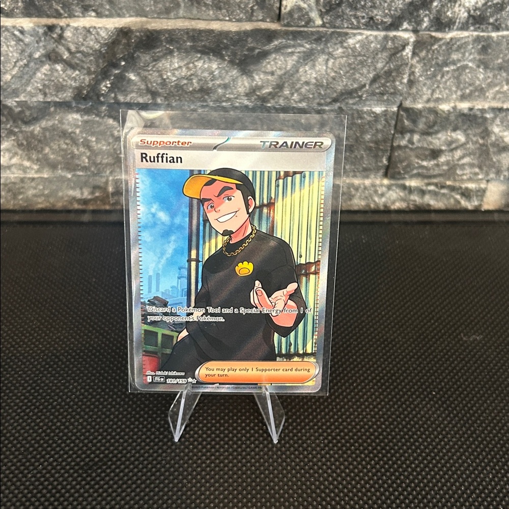 Pokemon Ruffian 181/159 Full Art‎ Trainer from Journey Together Set M/NM